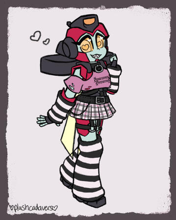 Twitch Malto fan art (flat colors)